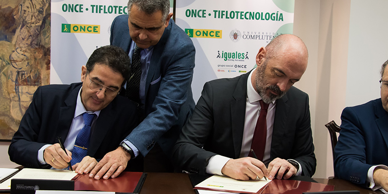 La Complutense y la ONCE impulsan la tecnología accesible para personas ciegas